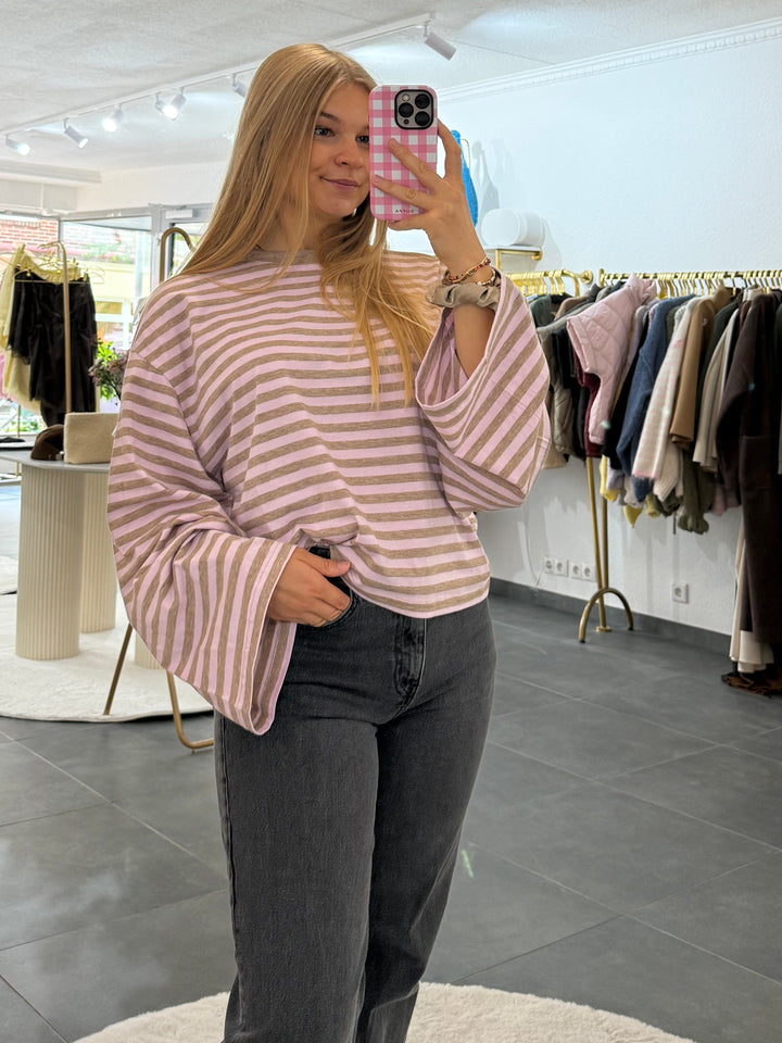 Longsleeve Streifen „Evelina“