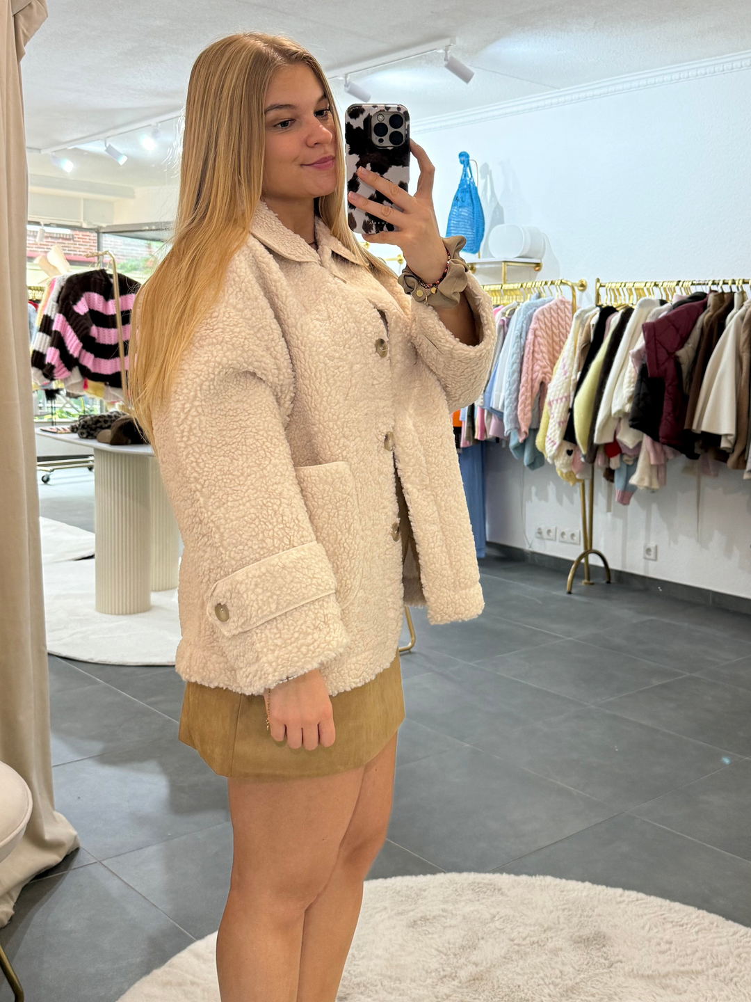 Teddyjacke „ Fine“