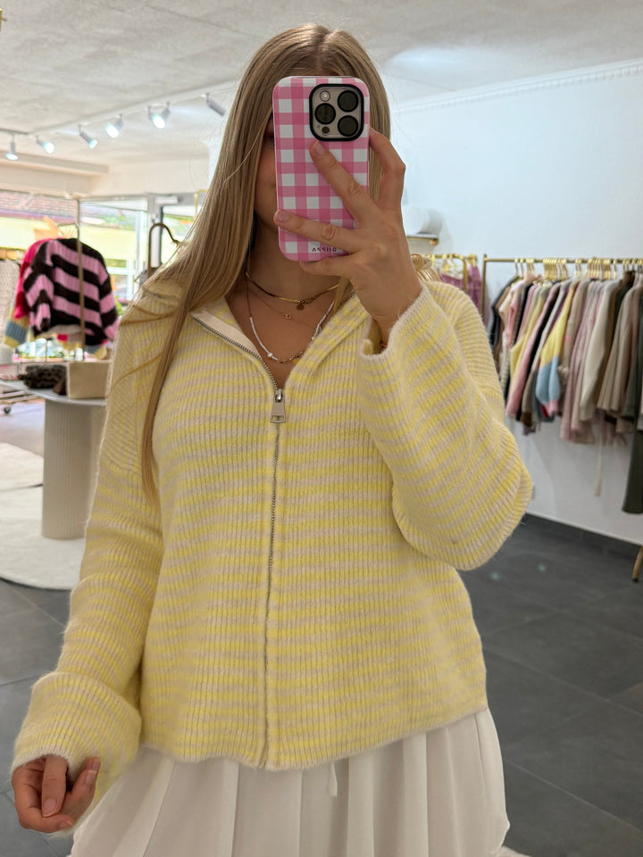 Striped Zip „Frida“