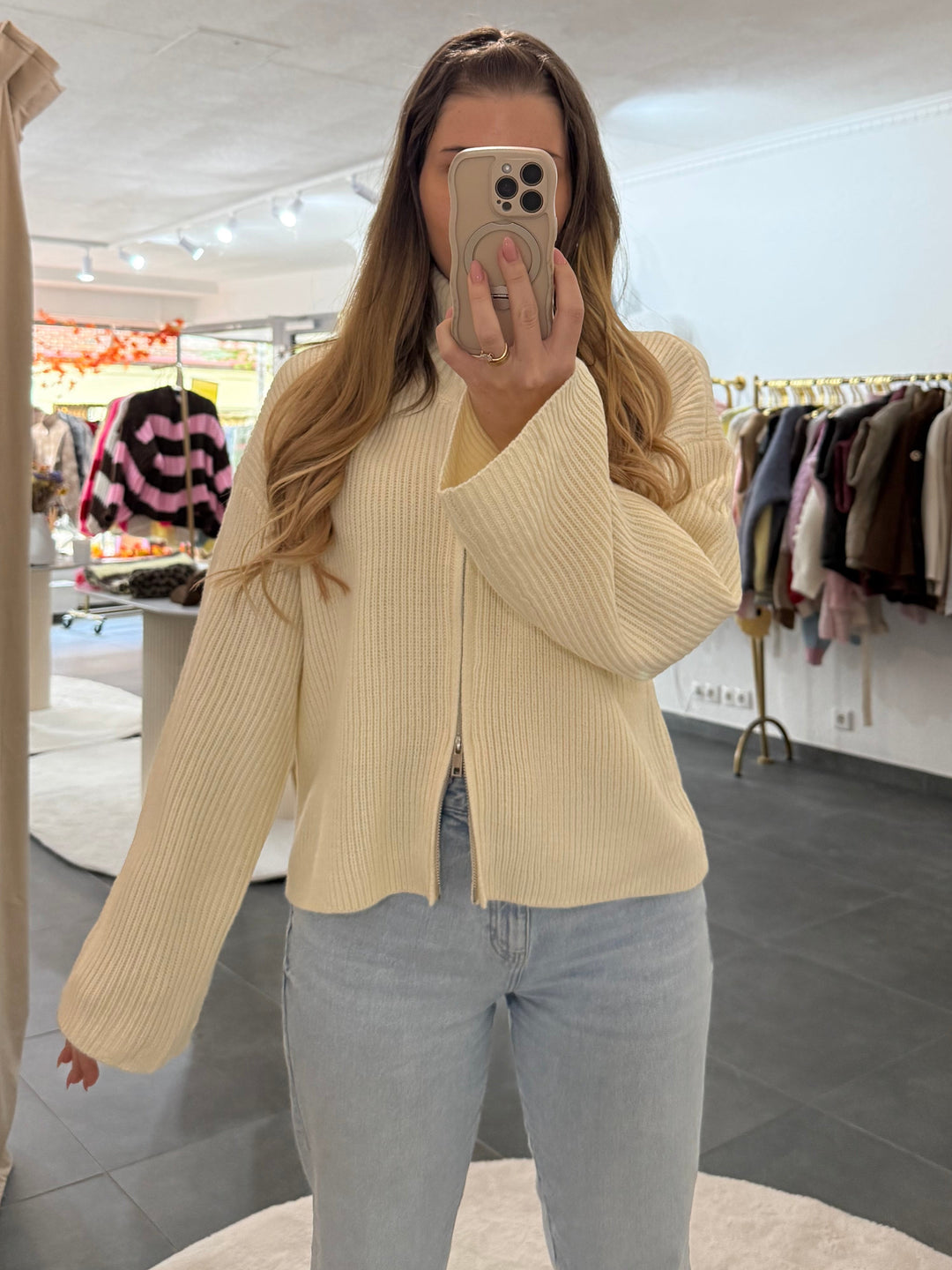 Zip Knit „Fiona“