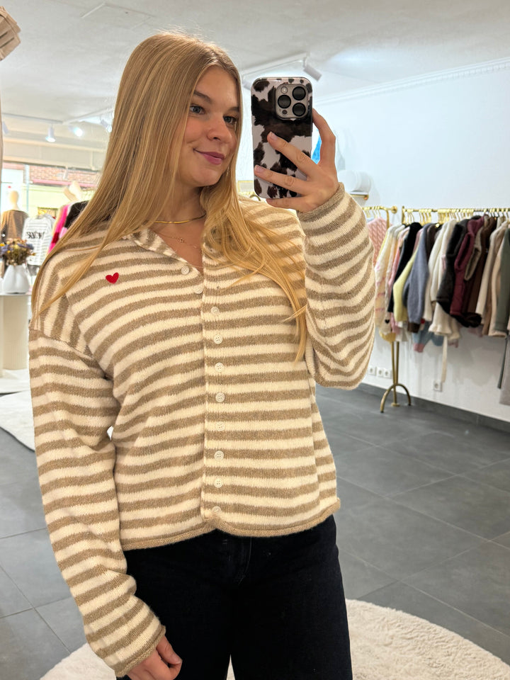 Jacke mit Streifen „Lima“