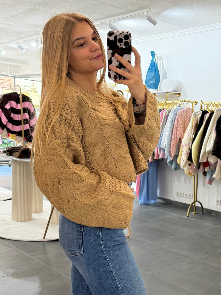Crop Pullover „ Greta“