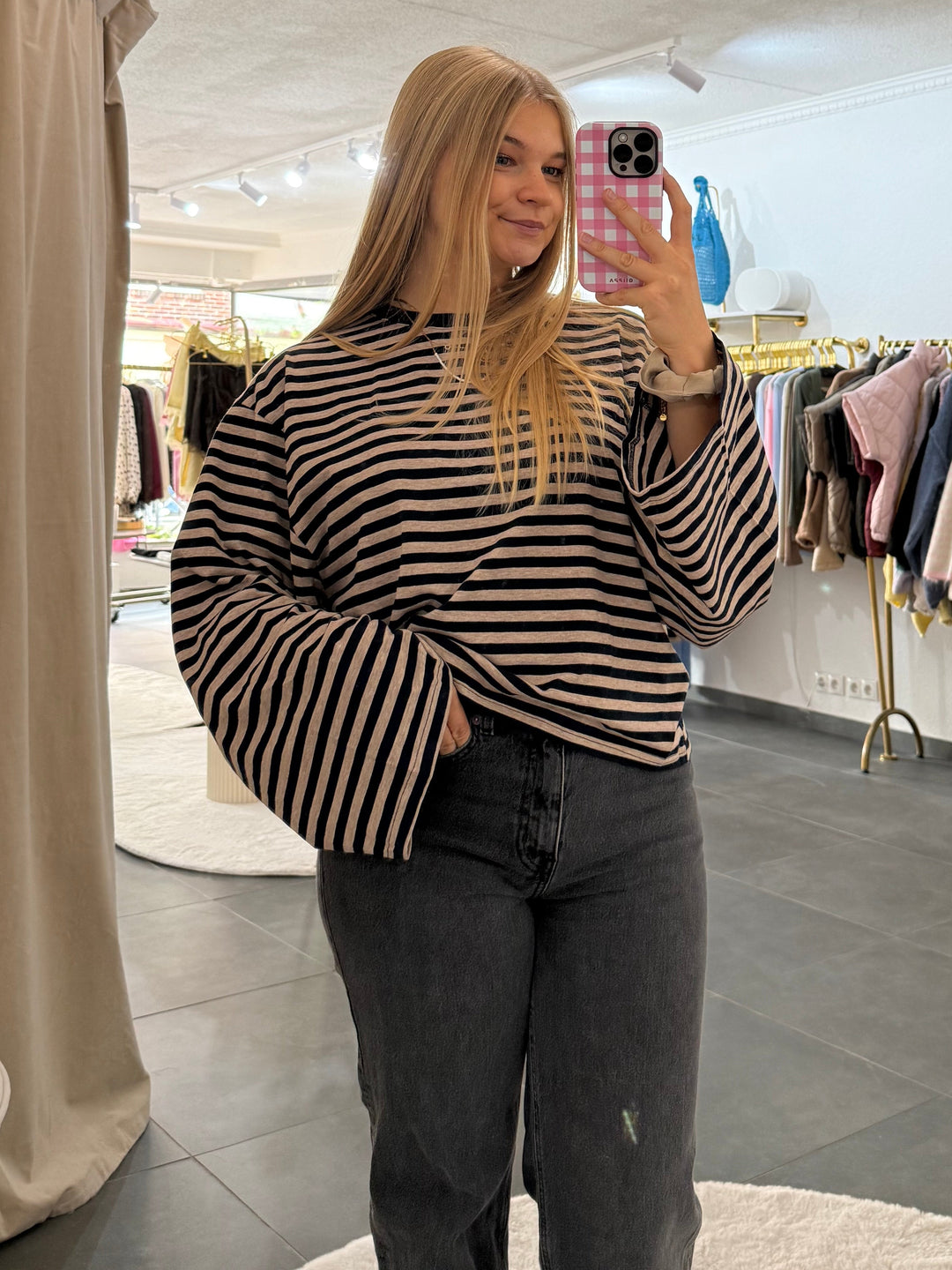 Longsleeve Streifen „Evelina“