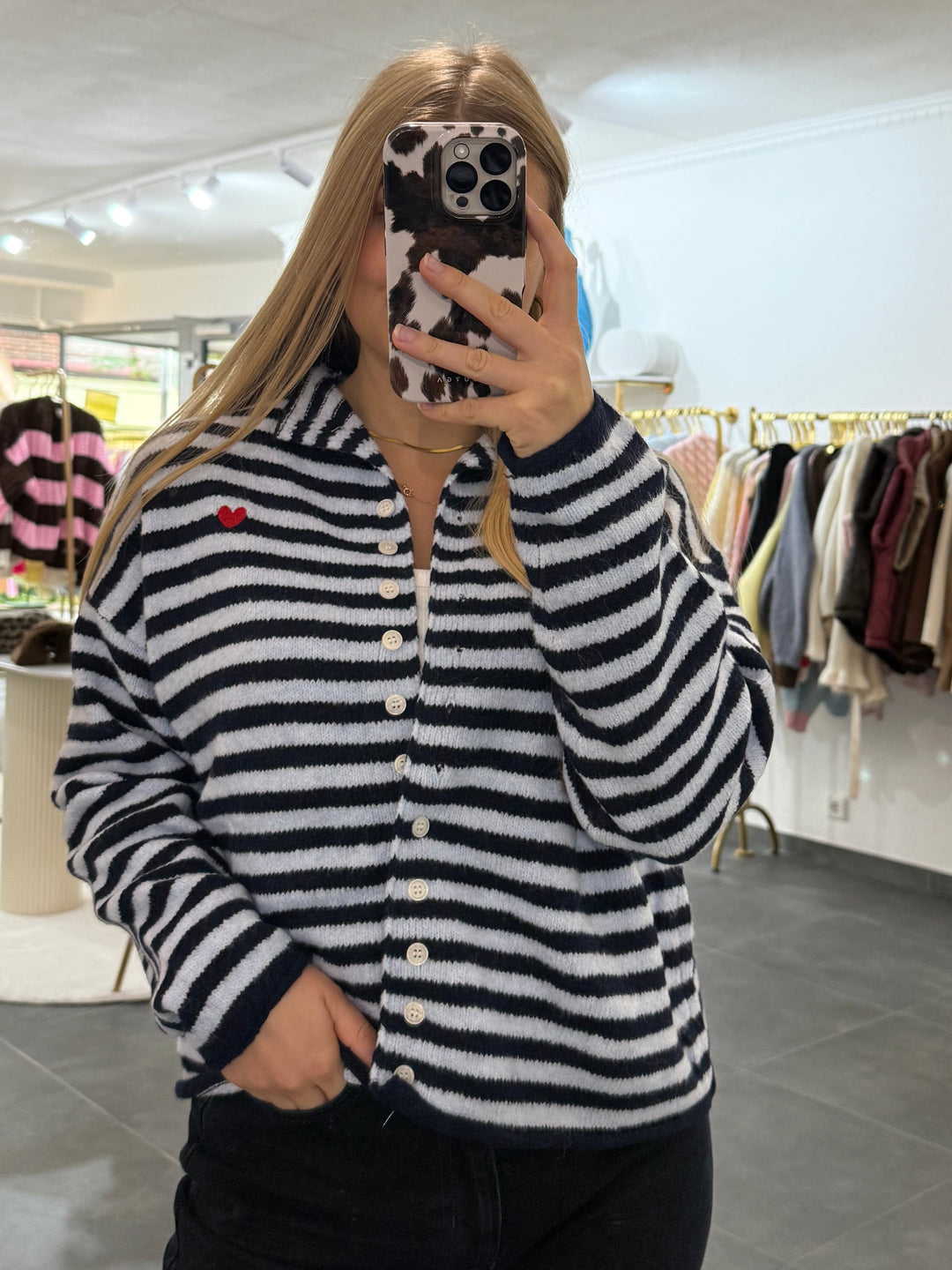 Jacke mit Streifen „Lima“