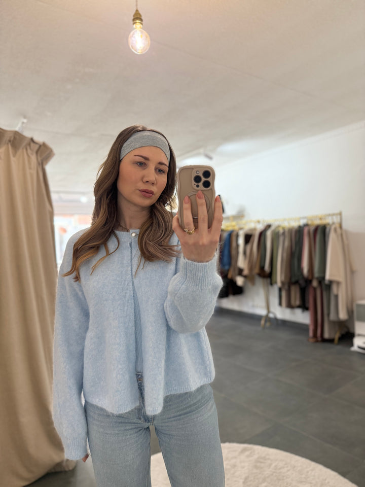 Cardigan mit Knopf „Leandra“