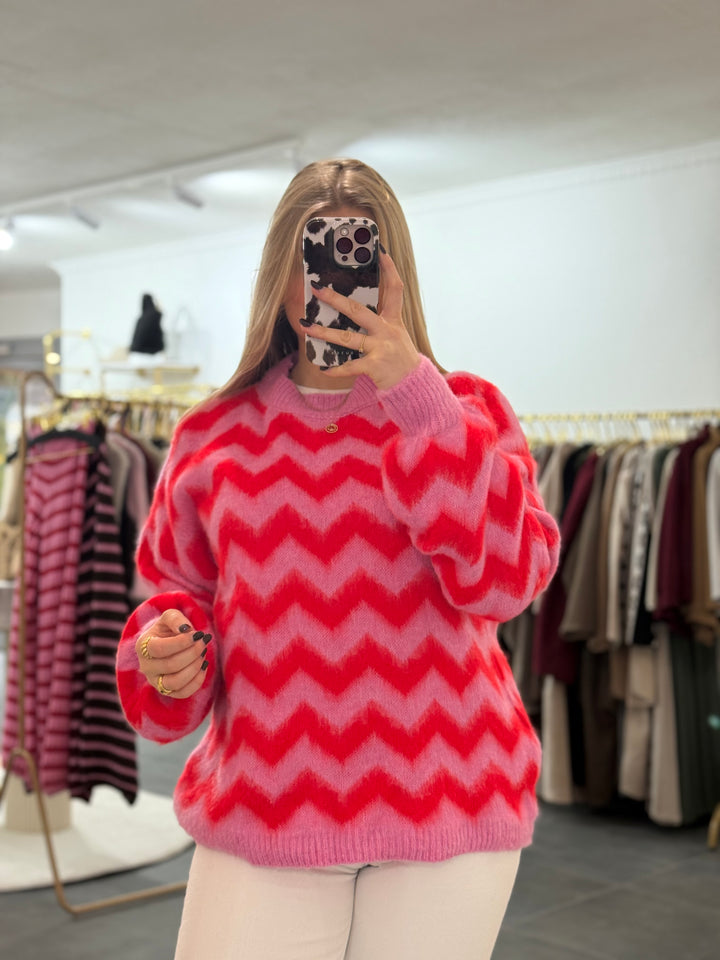 Pullover mit Streifen „Inga“