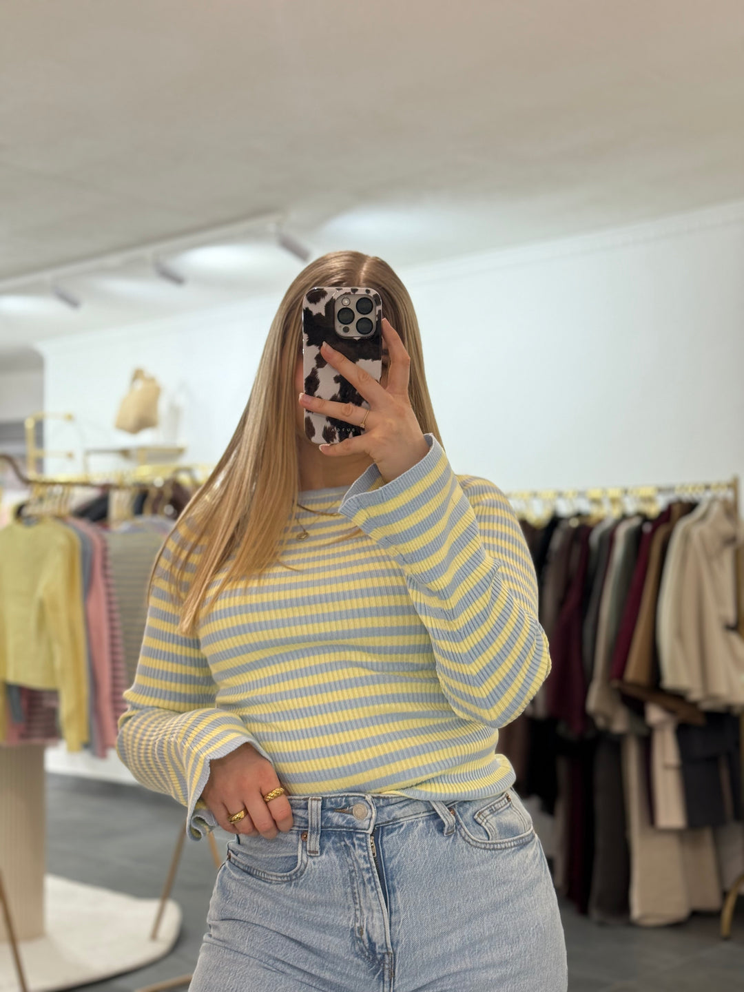 Streifen Longtop „Ruby“