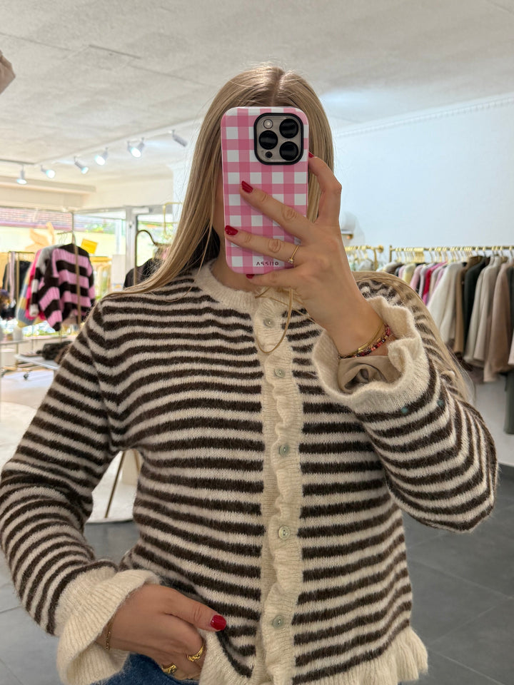 Striped Zip Knit „Magda“