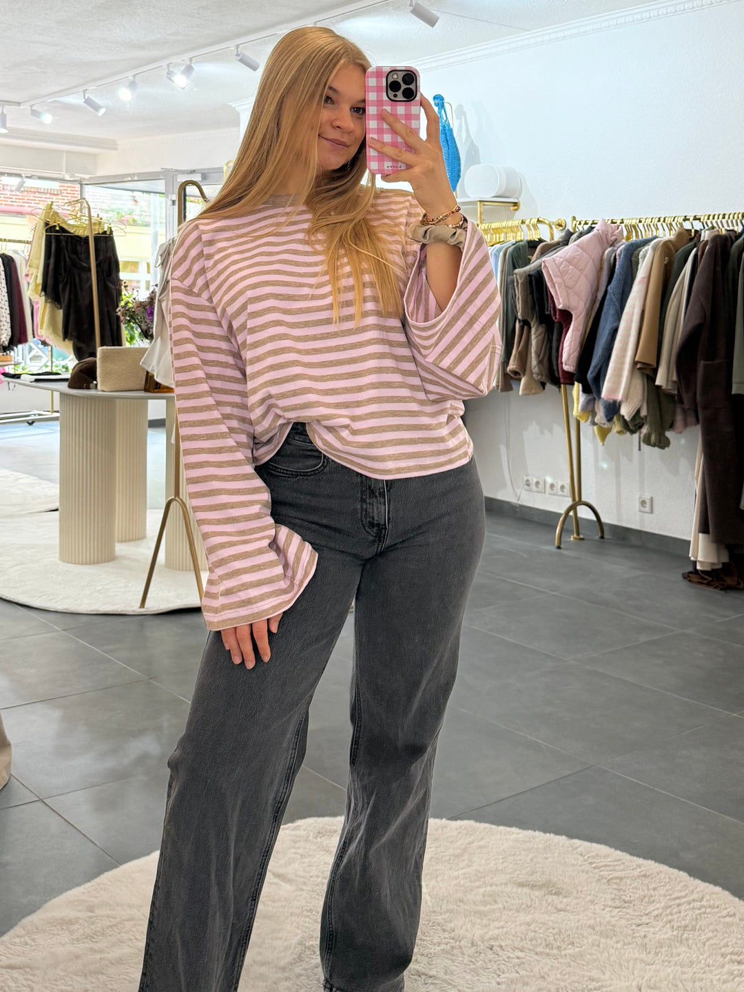 Longsleeve Streifen „Evelina“