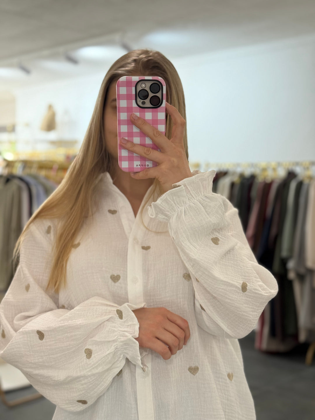 Curvy Hemd „ Kristina“