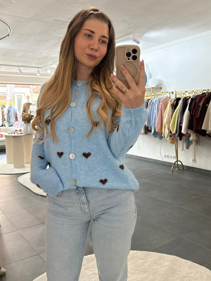 Cardigan Herz „Nele“