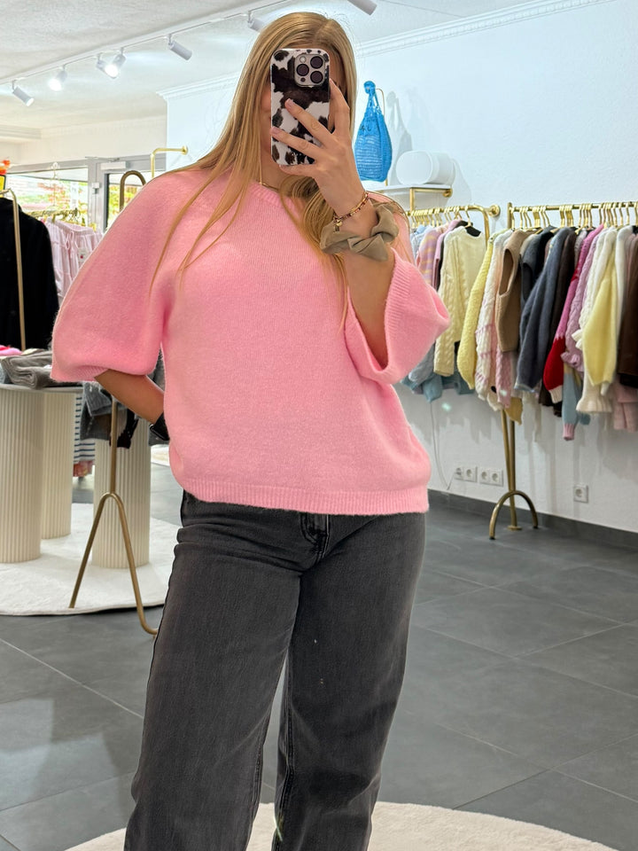 Short Alpaka Knit Pullover „Lorna“