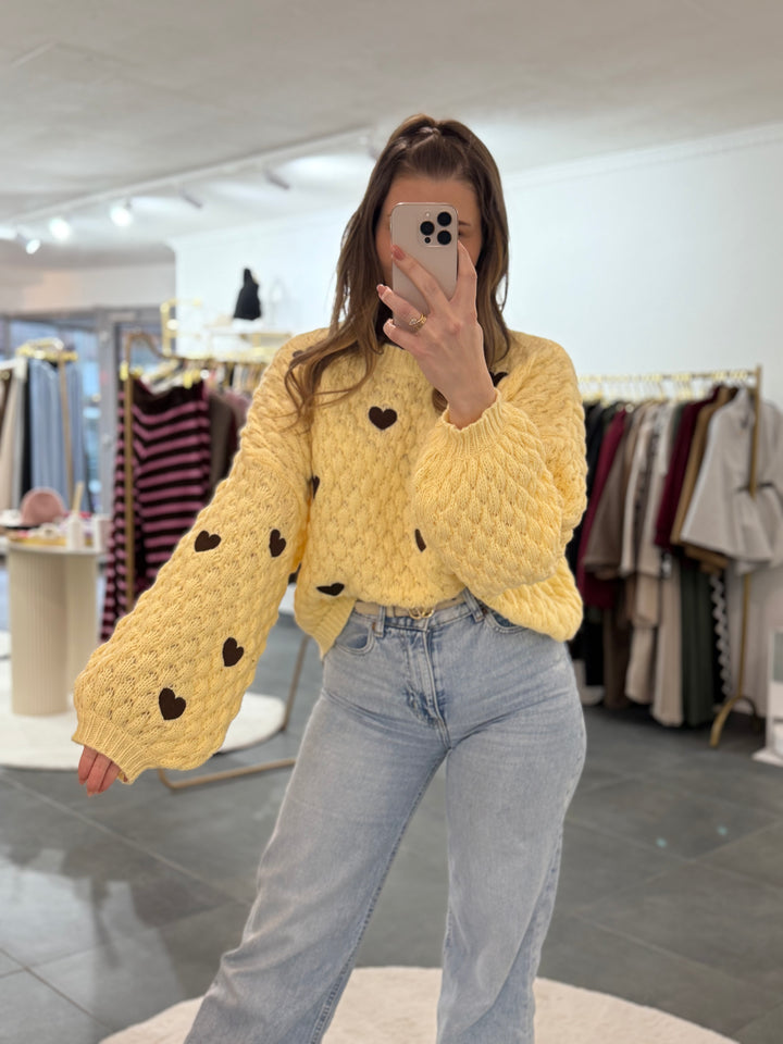 Pullover mit Herzen „Lola“