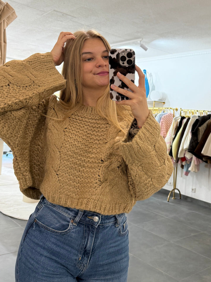 Crop Pullover „ Greta“