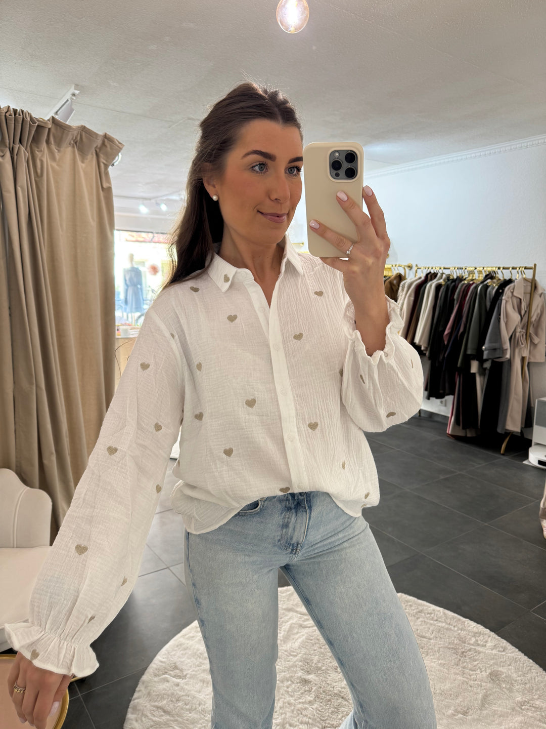 Curvy Hemd „ Kristina“