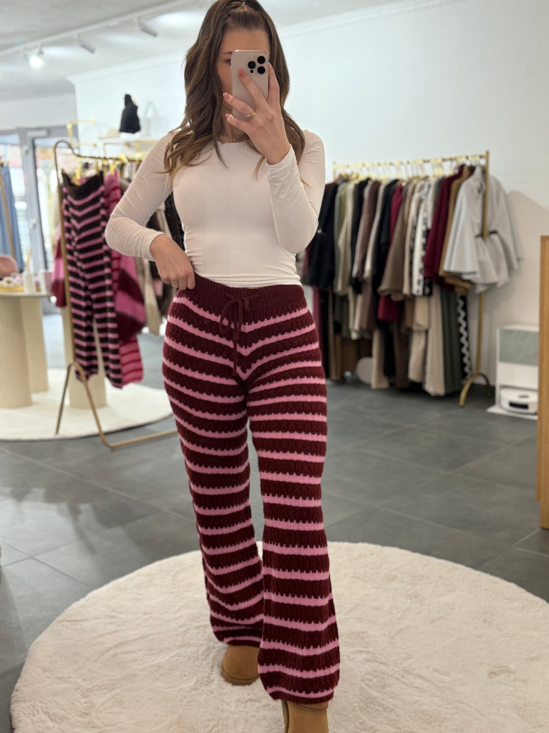 Hose mit Streifen „Kalea“