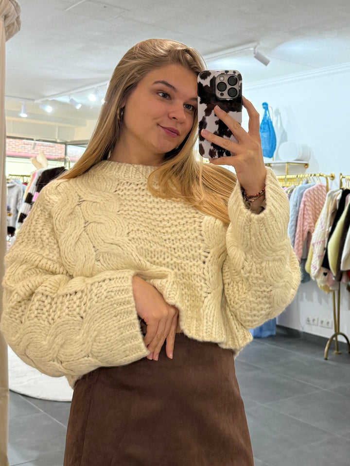 Crop Pullover „ Greta“