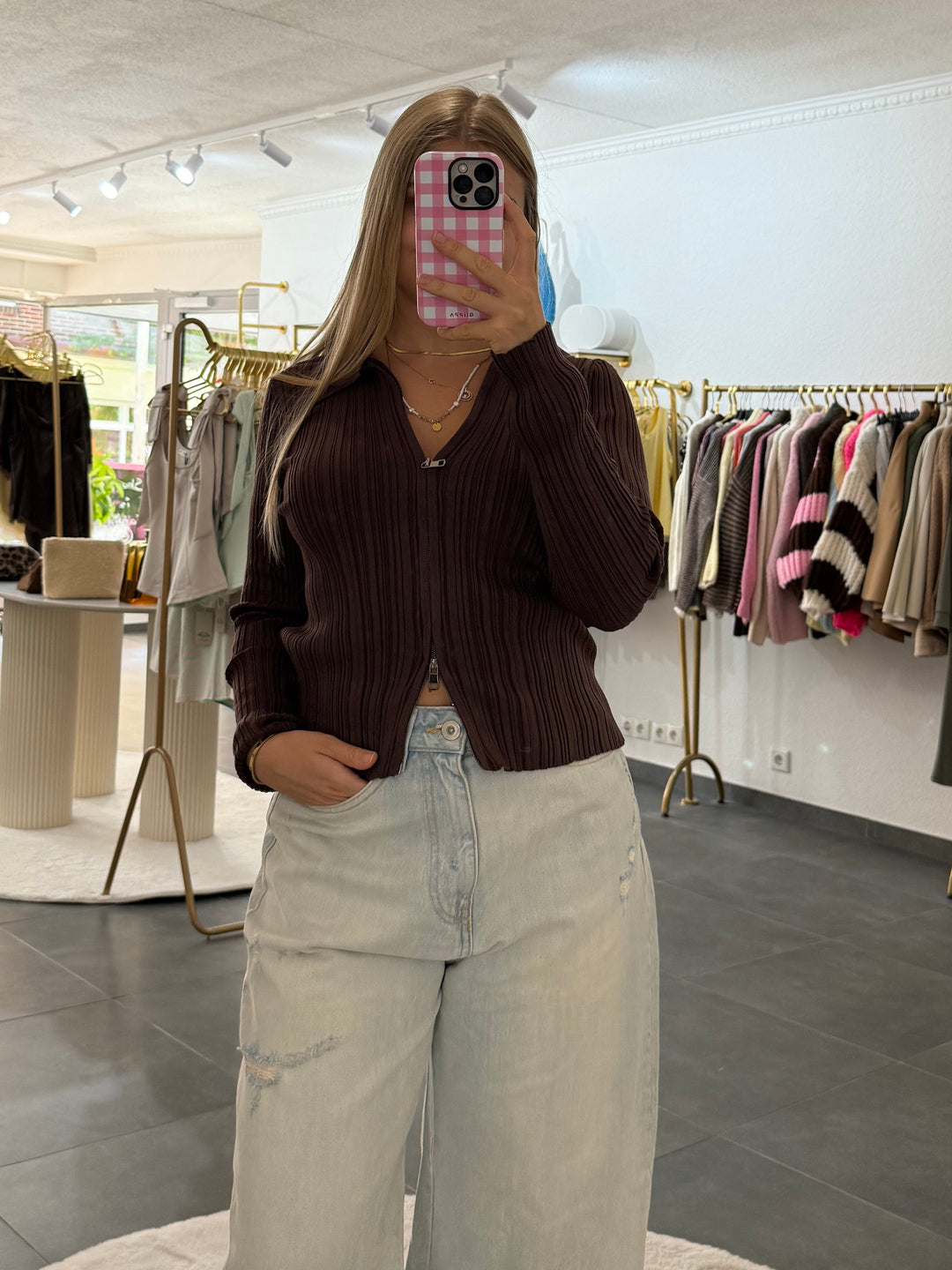 Zip Knit „Enna“