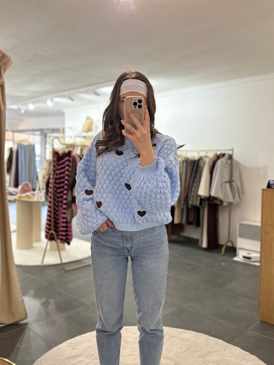 Pullover mit Herzen „Lola“