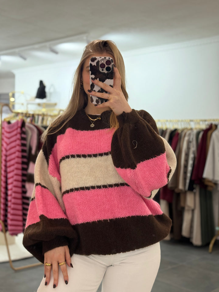 Gestreifter Pullover „Jana“