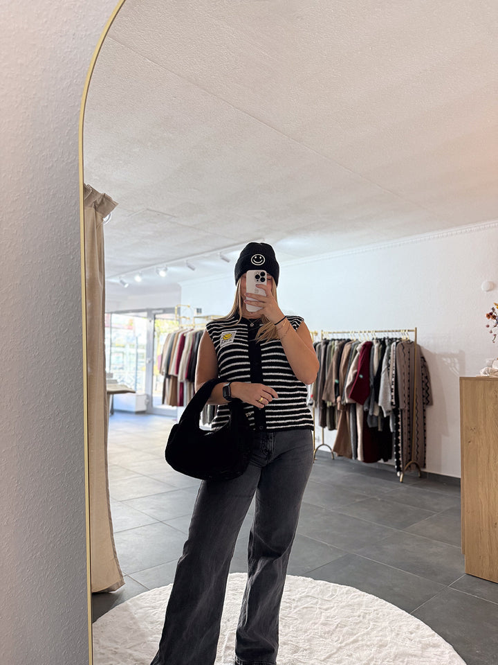 Mütze Smiley "Nora"