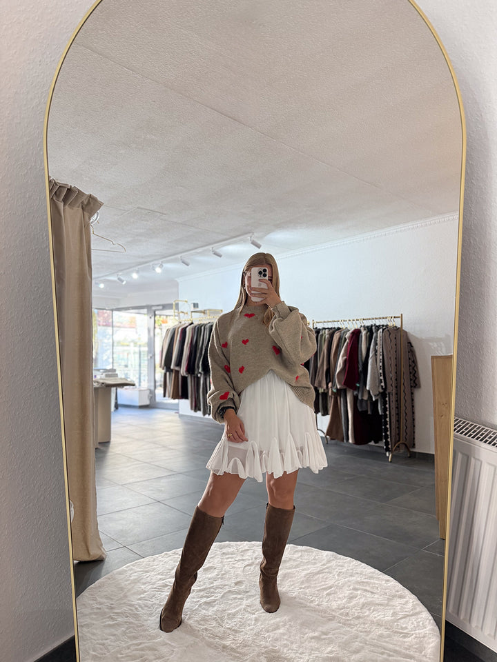 Süßer Herzchenpullover "Sena"