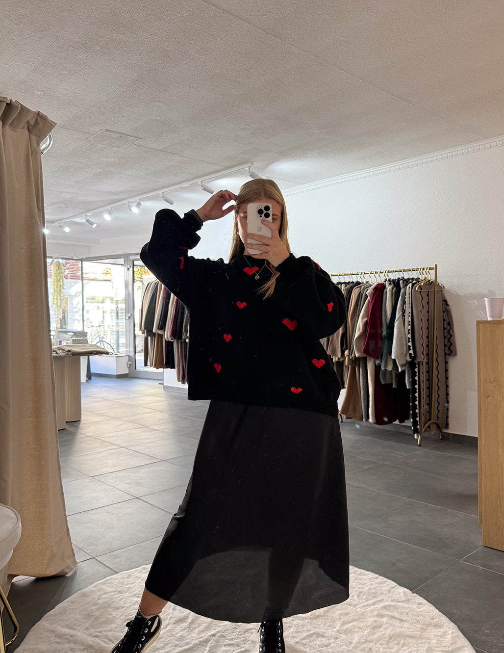 Süßer Herzchenpullover "Sena"