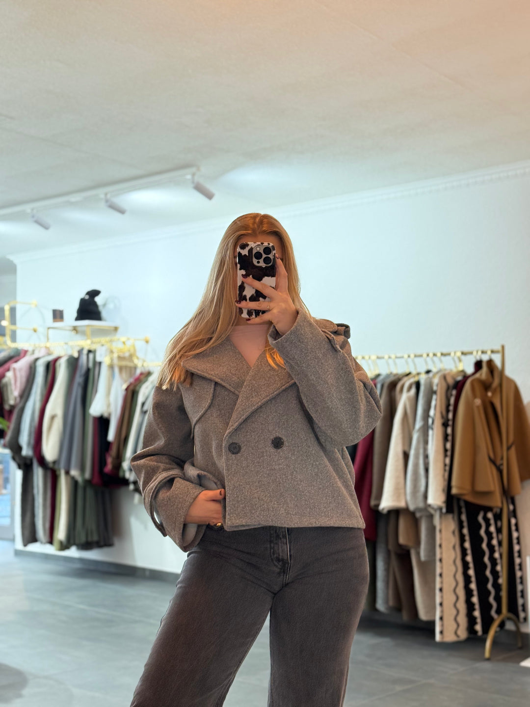 Kurzer, eleganter Trenchcoat "Lilli"