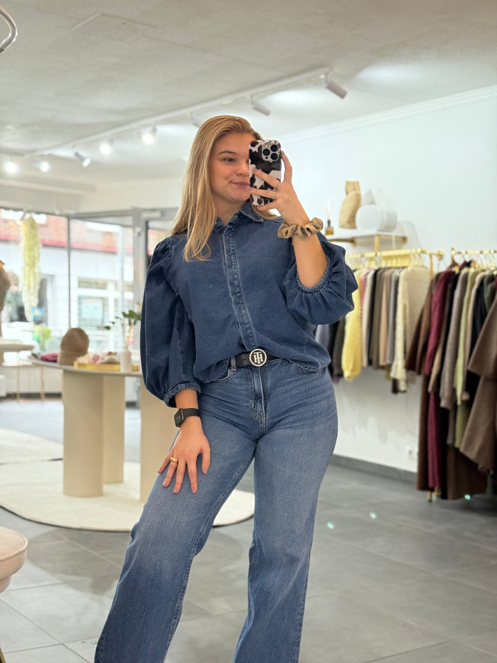 Jeansbluse "Christina"