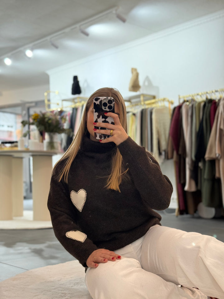 Pullover mit Herz "Viktoria"