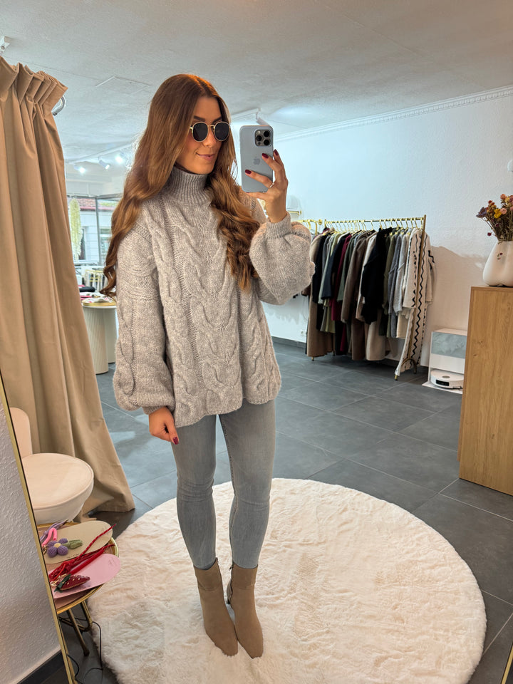 Grobstrickpullover "Anne"