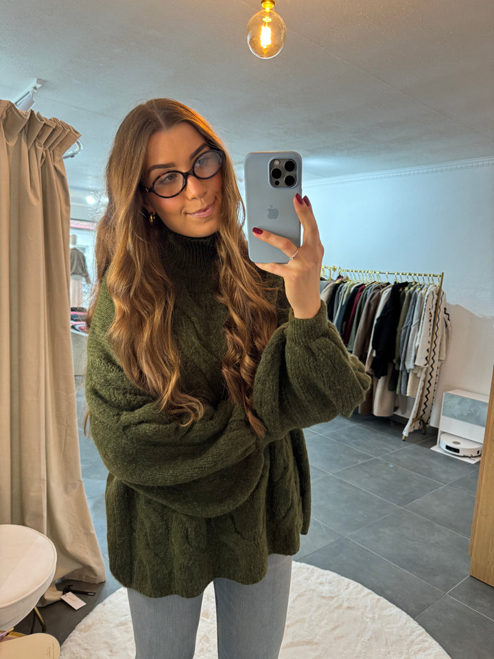 Grobstrickpullover "Anne"