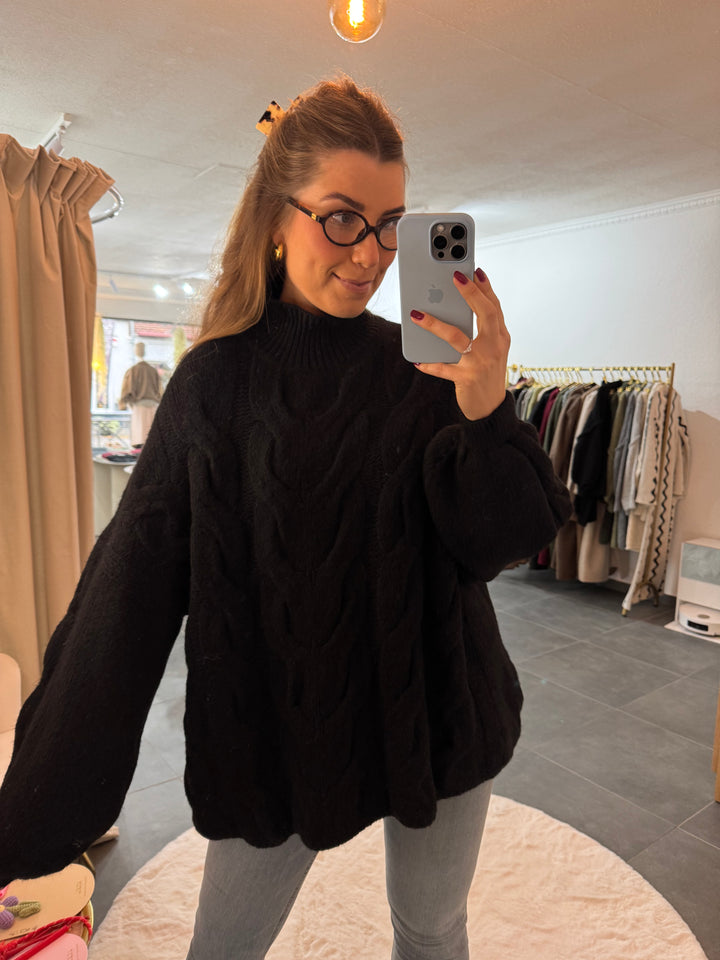 Grobstrickpullover "Anne"