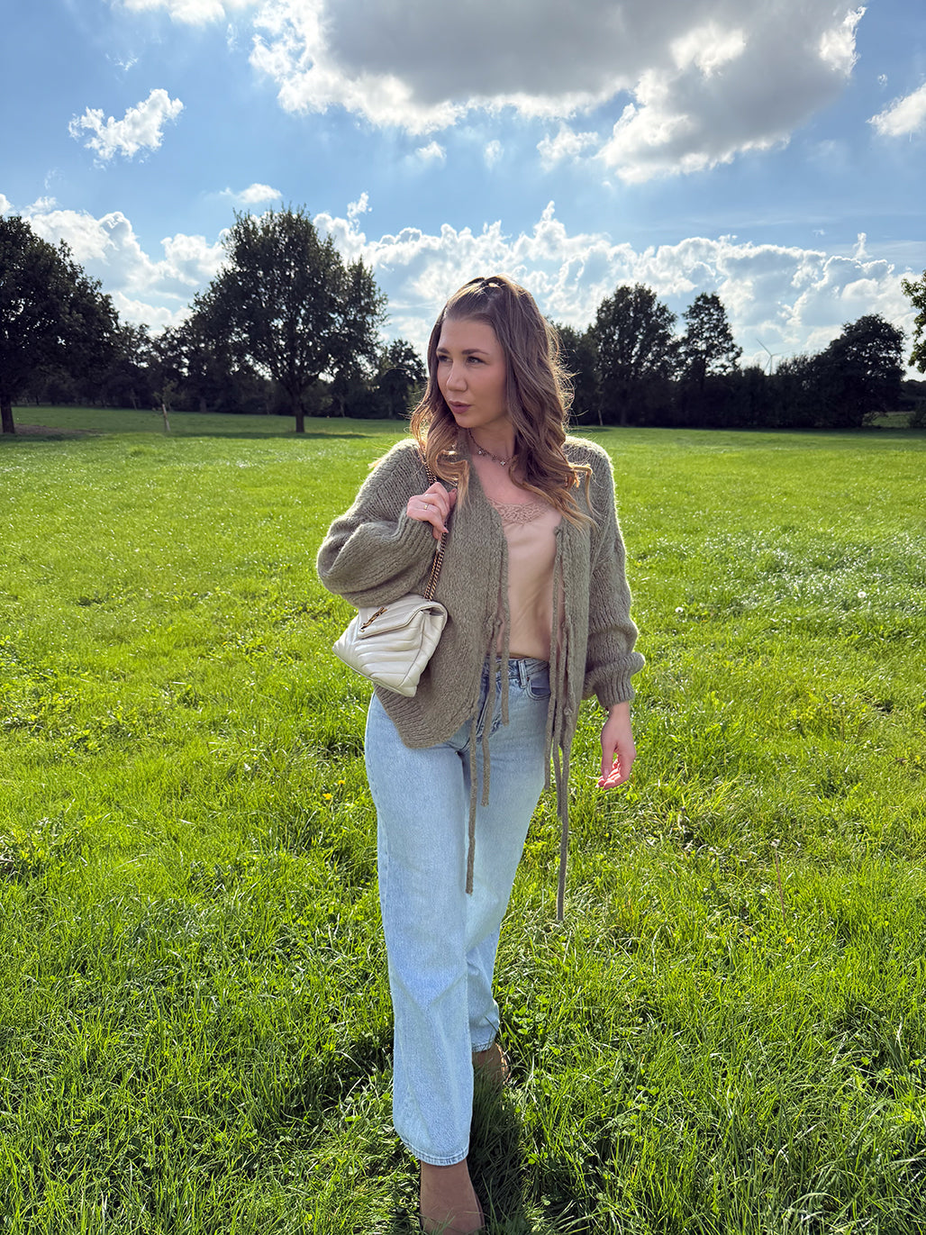 Cardigan mit Schleifen "Sophia"