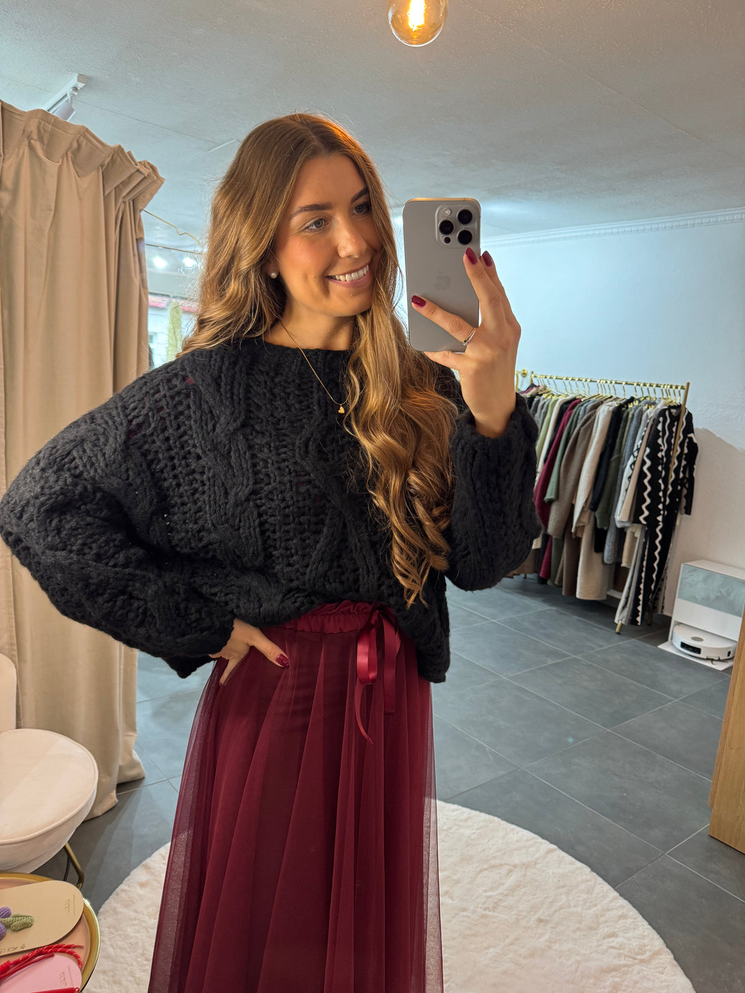 Grobstrickpullover "Eva"