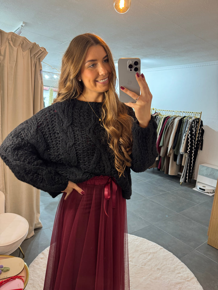 Grobstrickpullover "Eva"