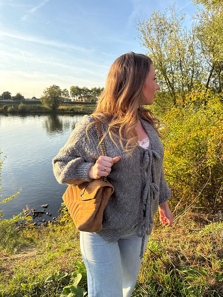 Cardigan mit Schleifen "Sophia"