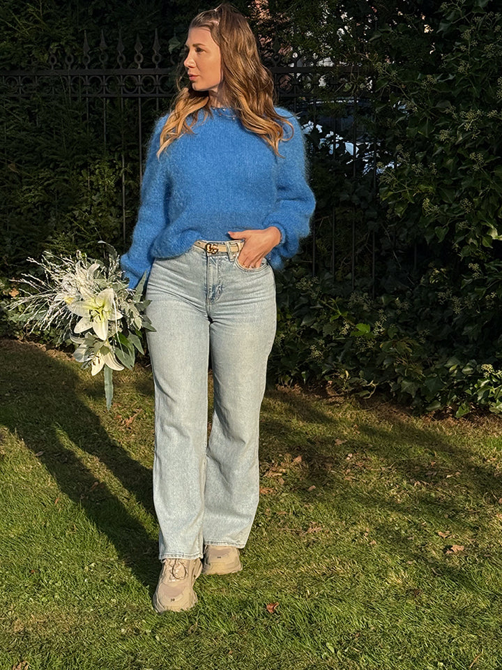 Pullover aus Mohairmix "Laura"