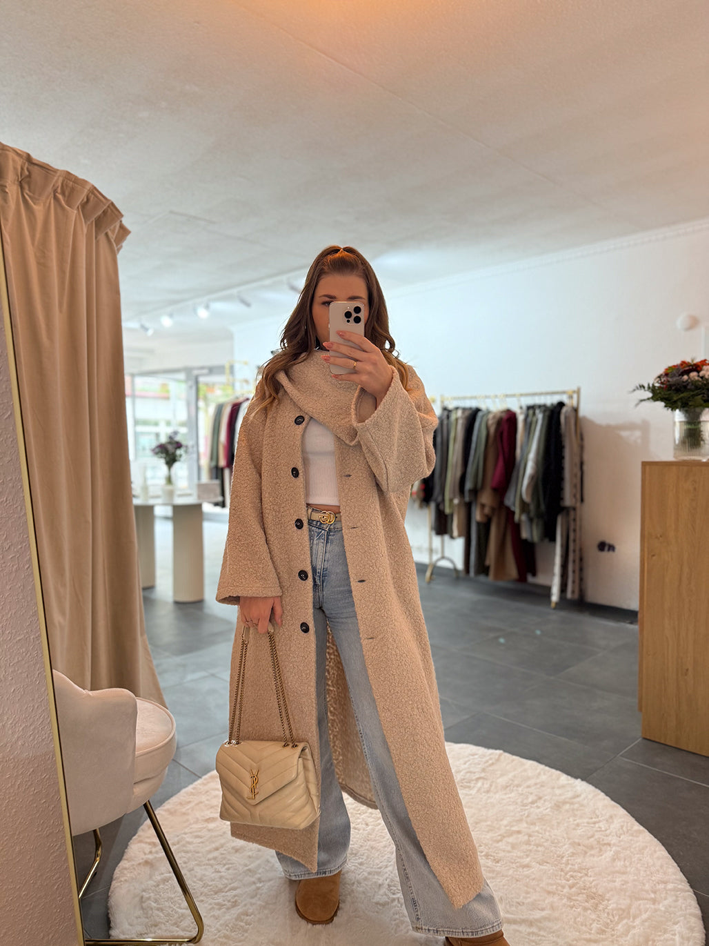 Kuscheliger Mantel "Pia"