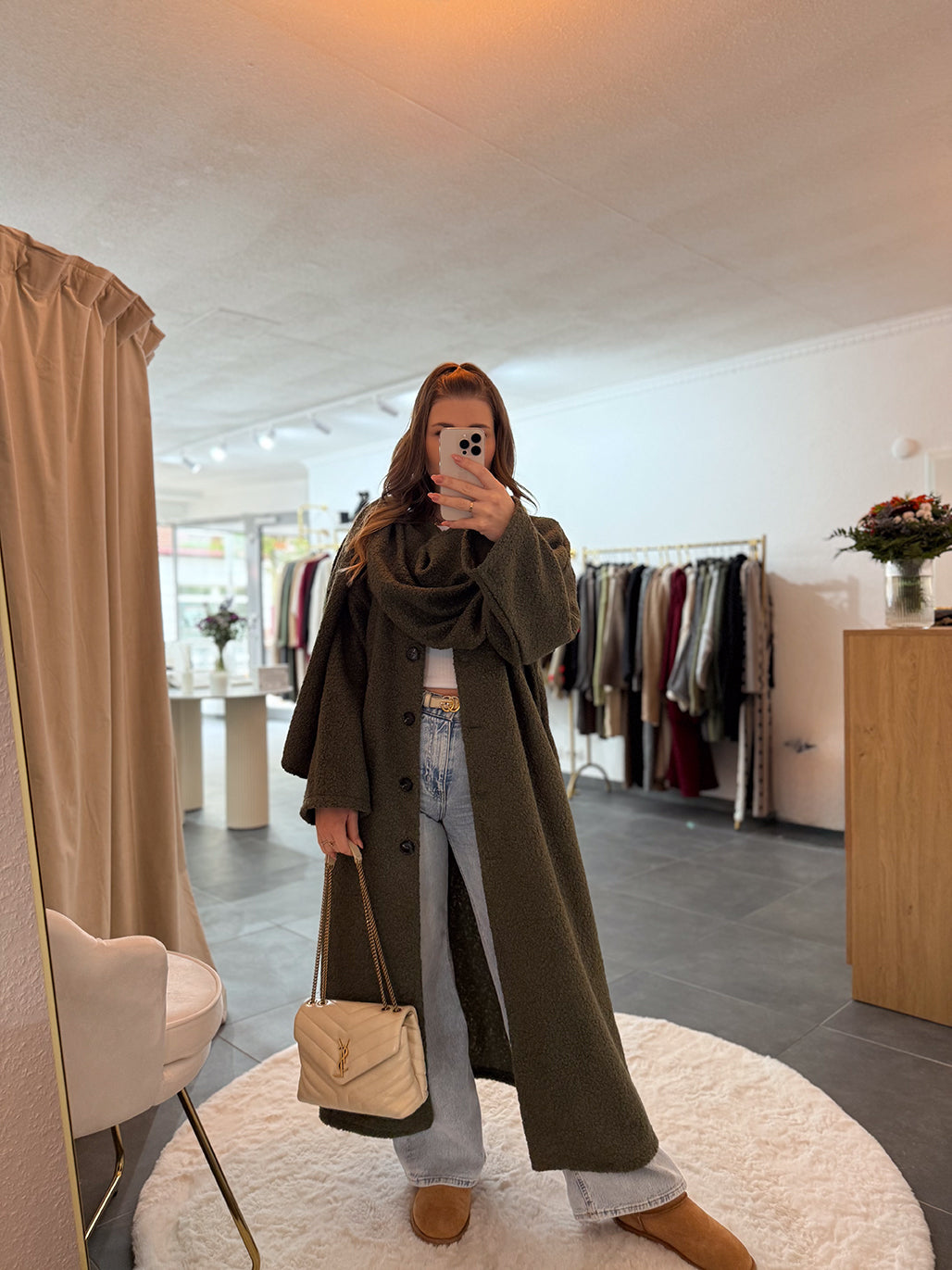 Kuscheliger Mantel "Pia"