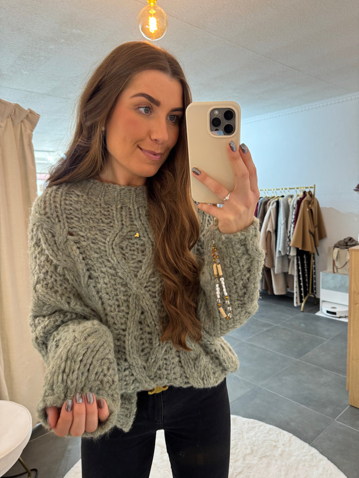 Grobstrickpullover "Eva"