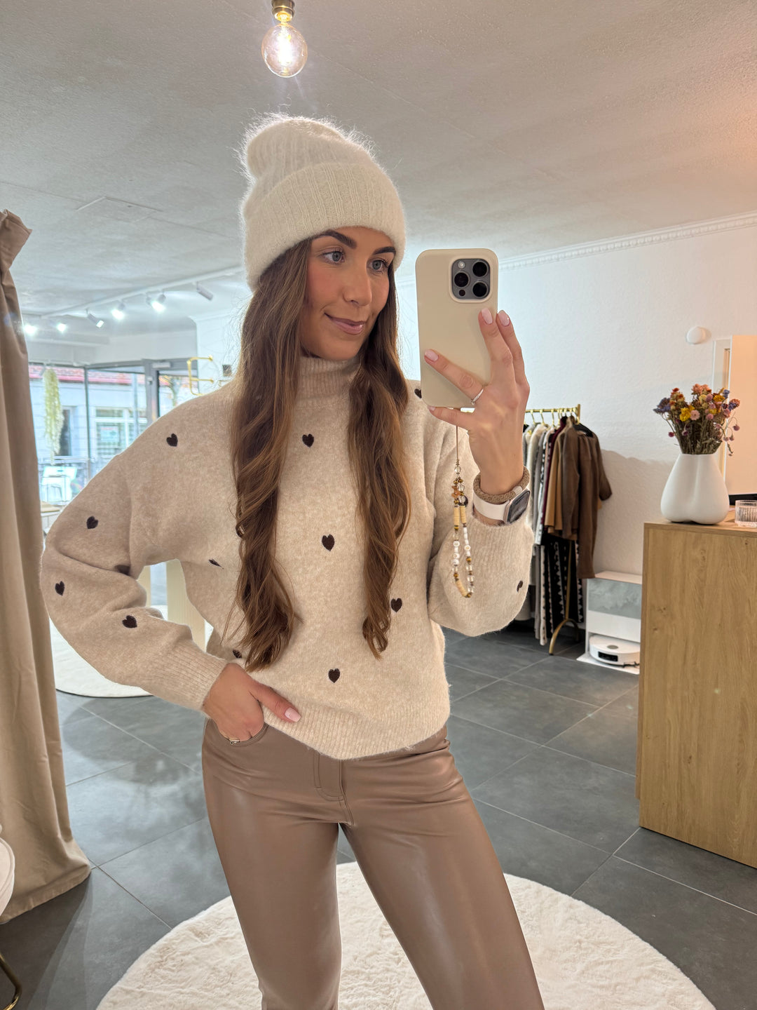 Pullover mit Herzen "Elli"