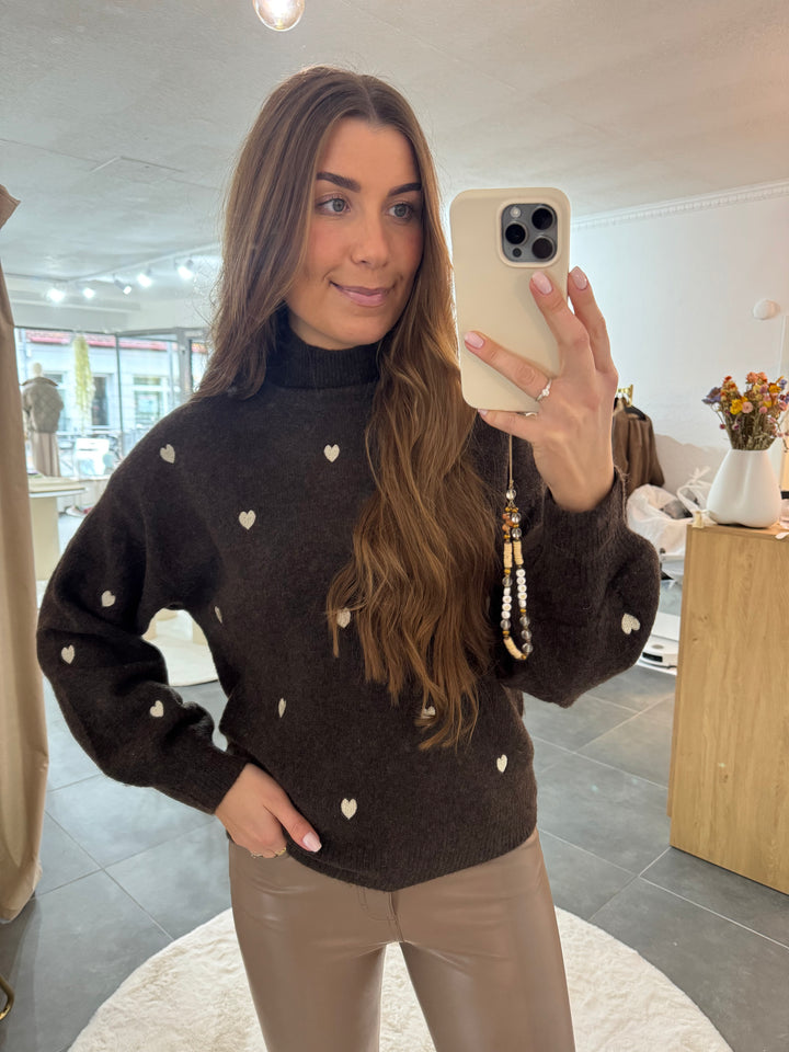 Pullover mit Herzen "Elli"