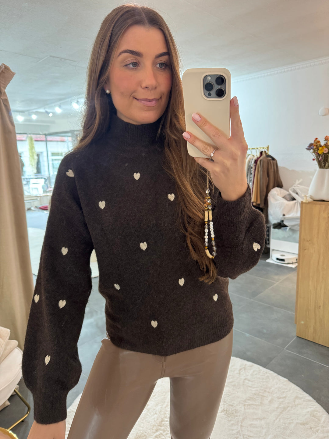 Pullover mit Herzen "Elli"