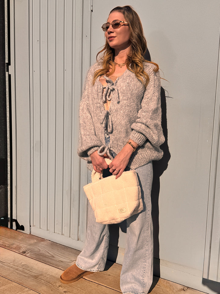 Cardigan mit Schleifen "Sophia"