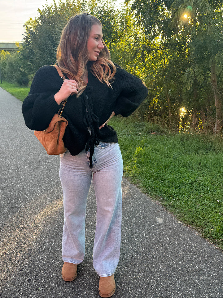 Cardigan mit Schleifen "Sophia"