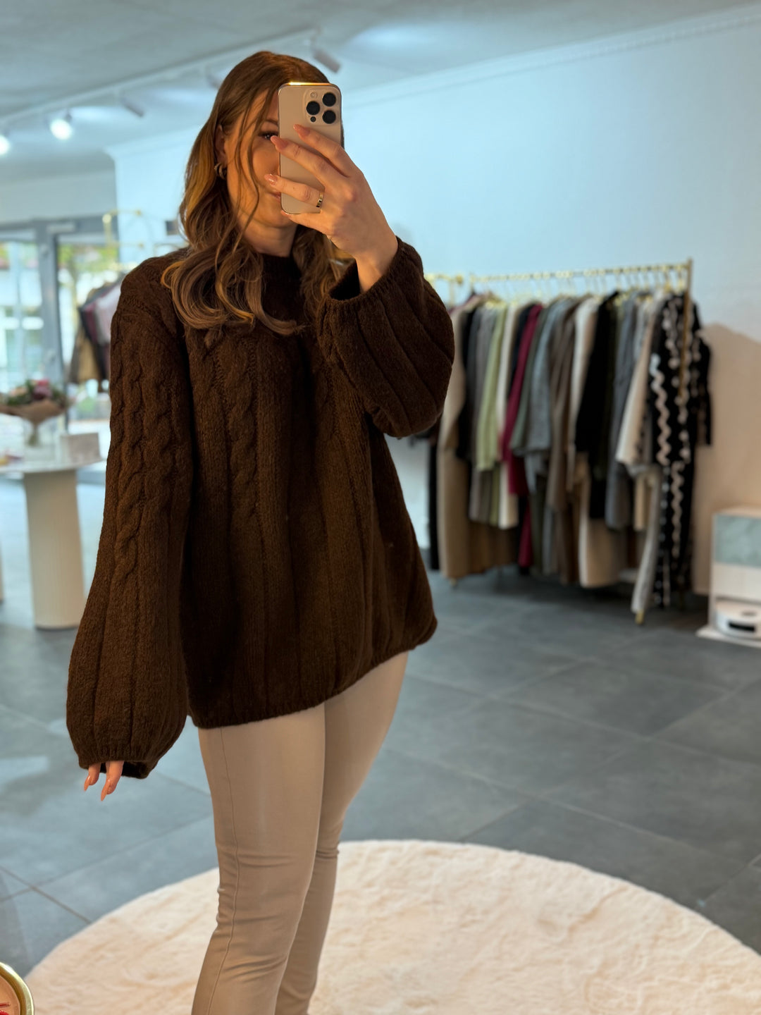 Grobstrickpullover "Lara"