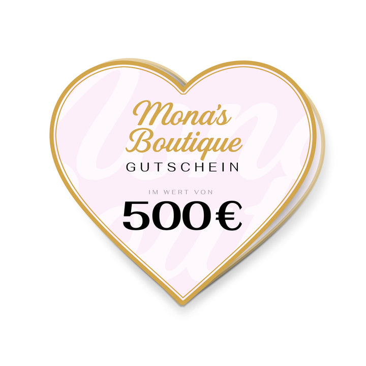 Mona's Boutique Gutschein