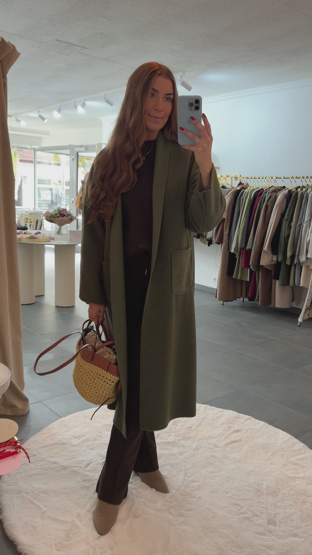 Cosy Mantel " Valentina"